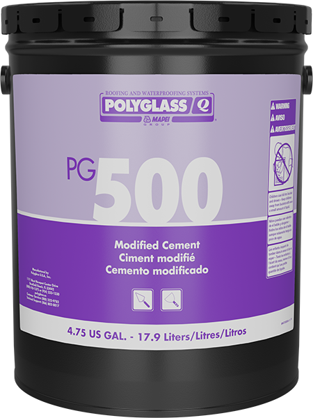 Pg 500 Polyglass U S A Inc