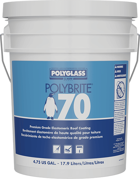 4.75 gallon bucket of PolyBrite 70