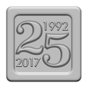 Polyglass 25th Year Logo
