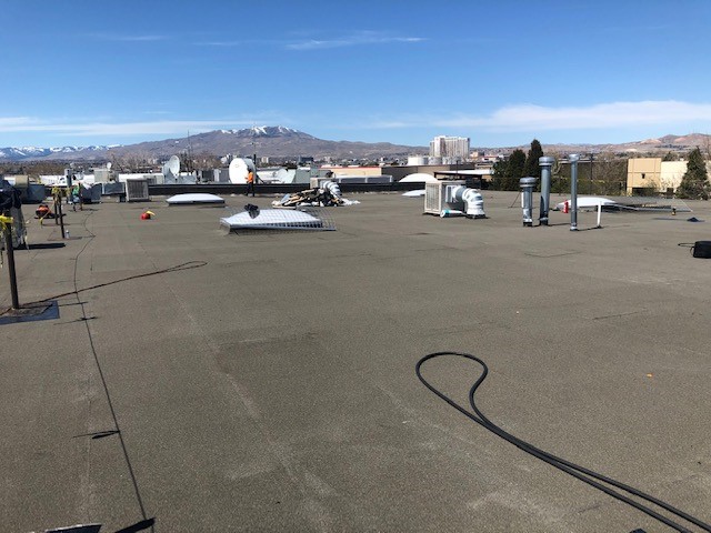 New roof at Shriners Kerak in Reno, NV