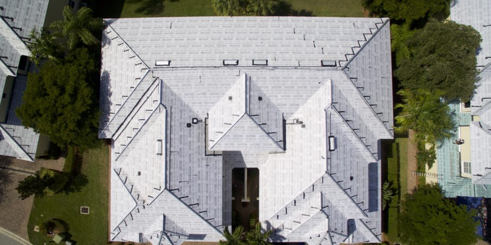 Cape Coral roofing project featuring Polyglass underlayment 2