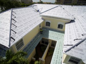 Cape Coral roofing project featuring Polyglass underlayment 9