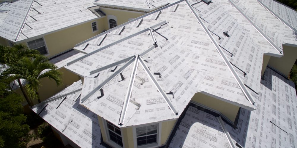 Cape Coral roofing project featuring Polyglass underlayment 10
