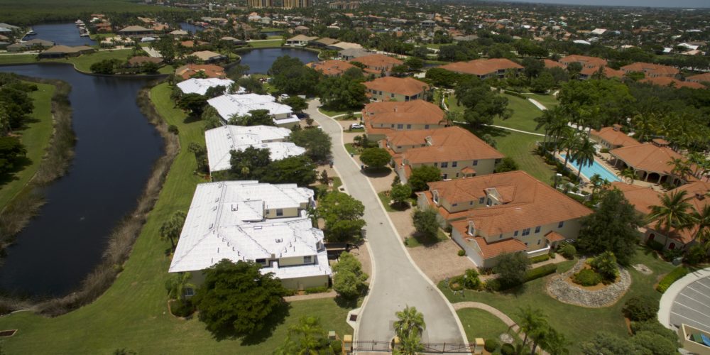 Cape Coral roofing project featuring Polyglass underlayment 12