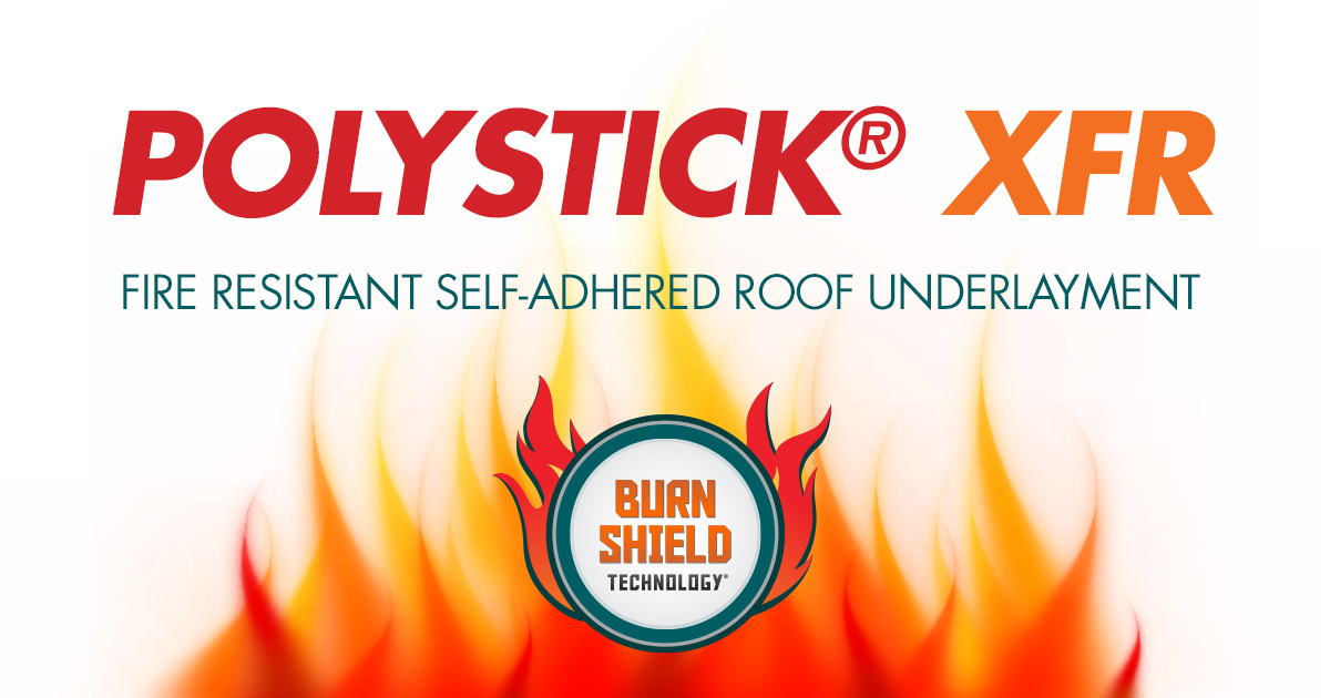 Polystick® XFR Fire-Resistant underlayment - Polyglass U.S.A