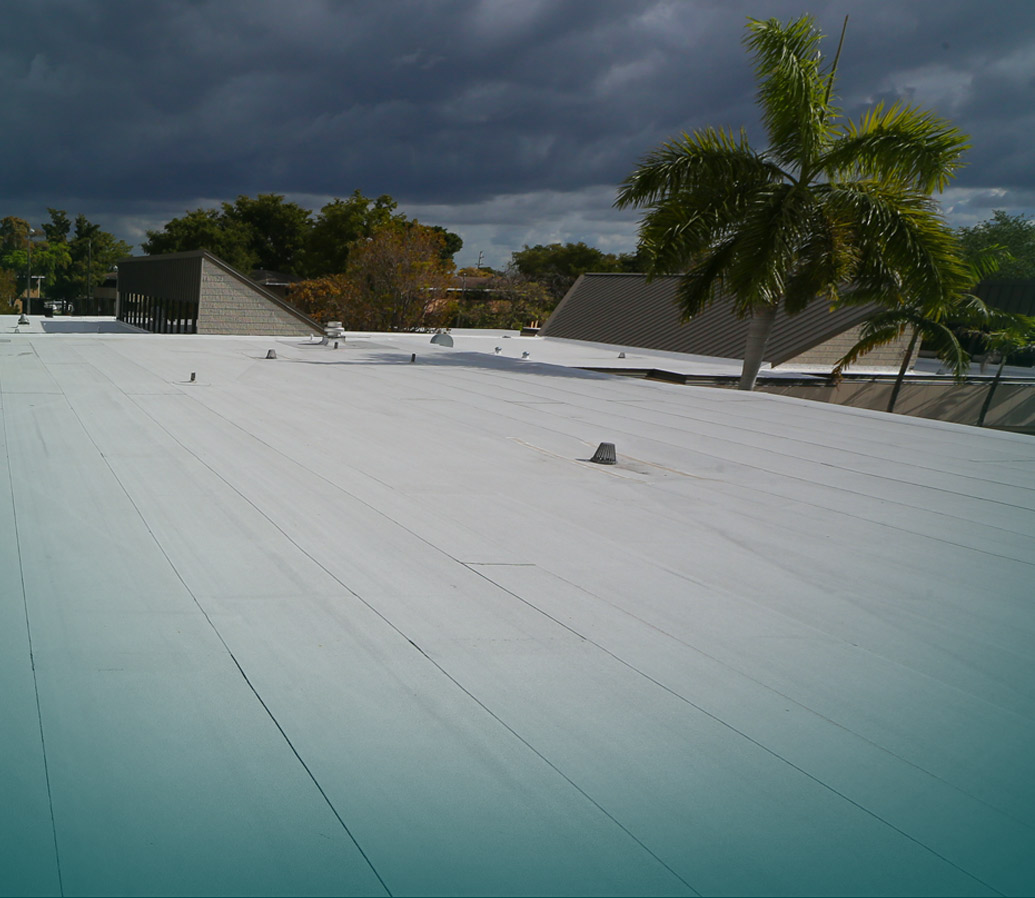 Velociflex High Wind resistant roof assembly
