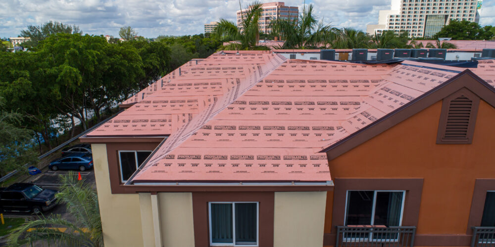 roofing project by polyglass