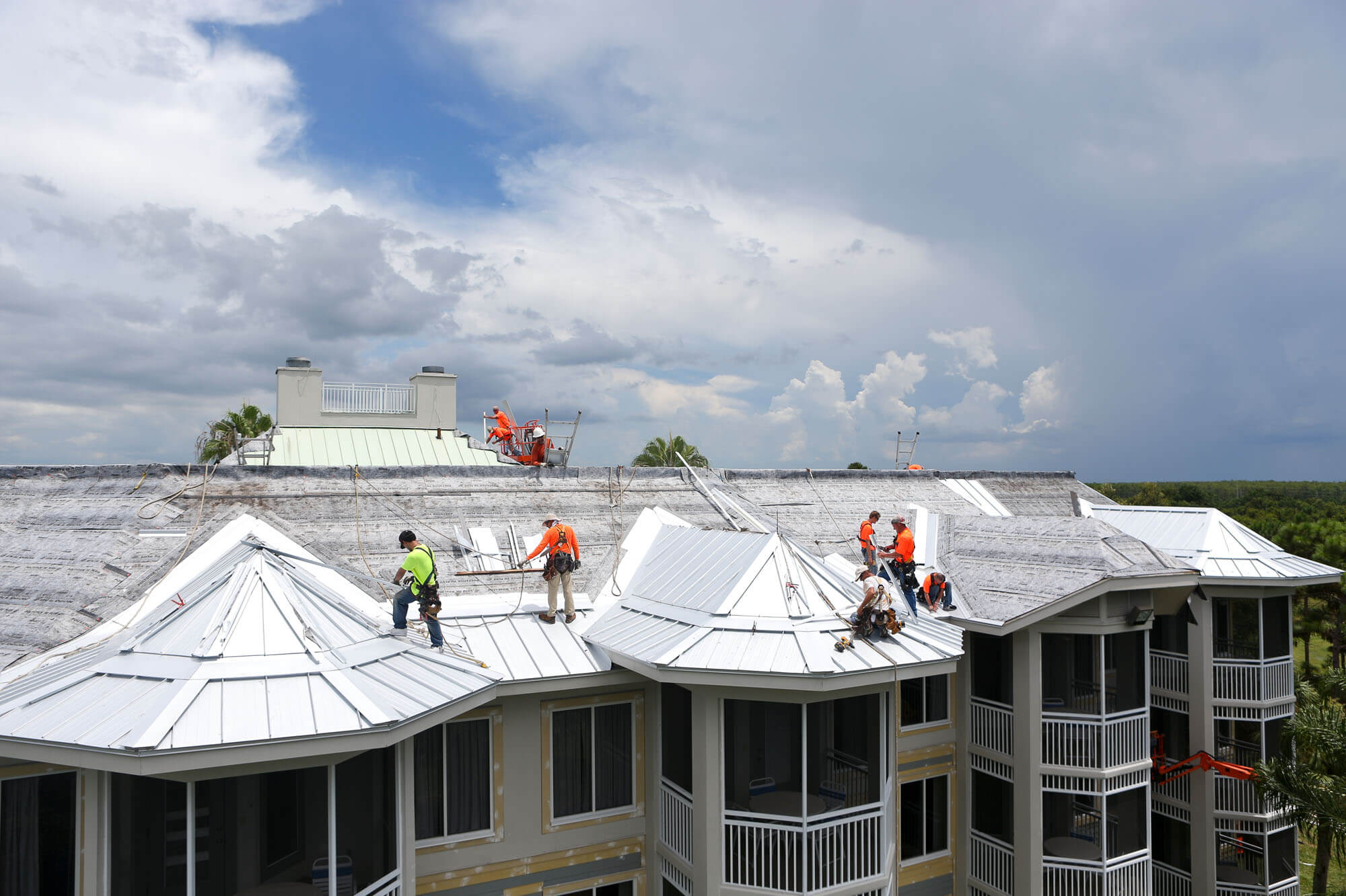 Commercial Roofs: Steep Slope Roofing Systems