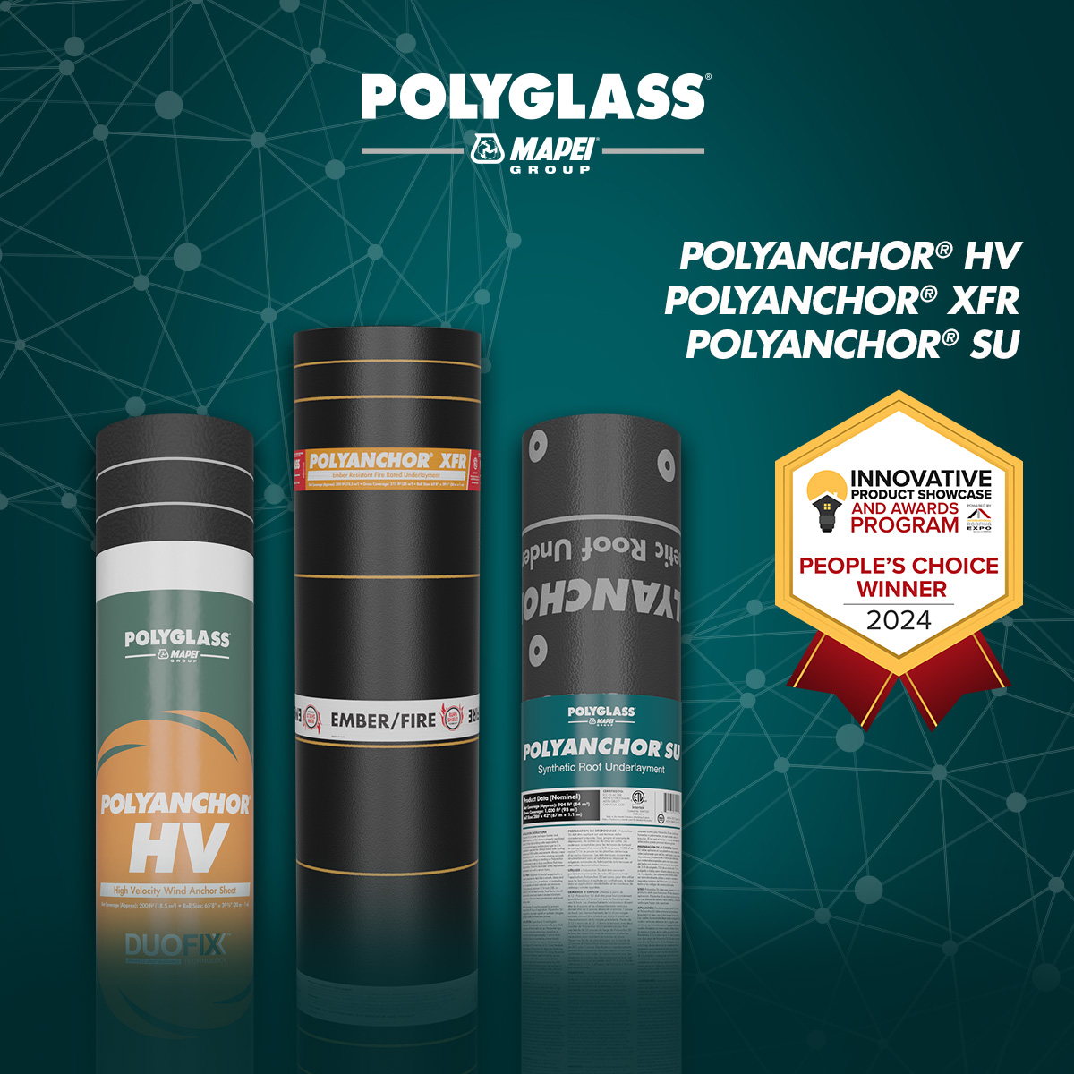Polyglass Named as a 2024 People’s Choice Innovative Product Showcase ...