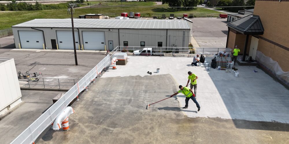 concrete masonry units, concrete floors